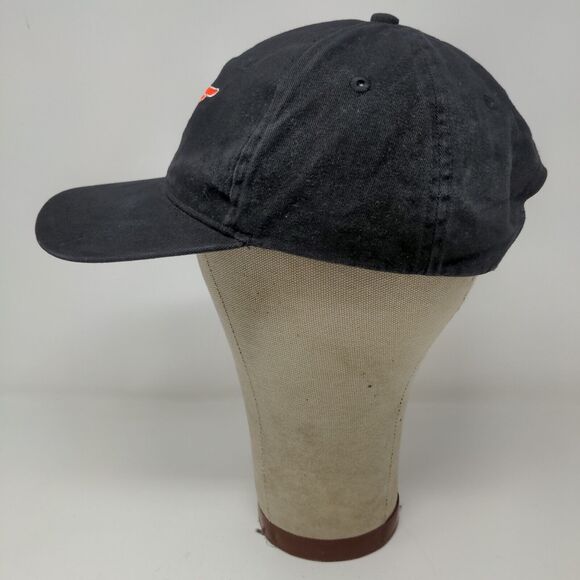 Red Wing Shoes Mens Strapback Hat Black Adjustable Embroidered Logo - Picture 5 of 10